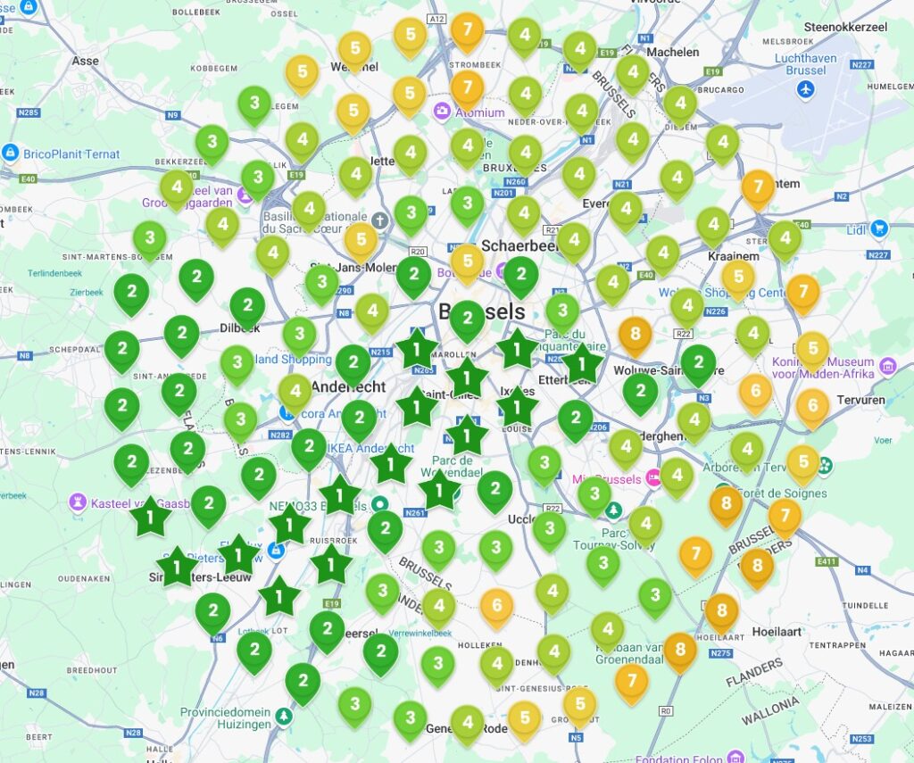 Couverture d'une fiche Google my business sur Google maps