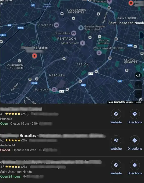 local pack pour statistiques SEO local